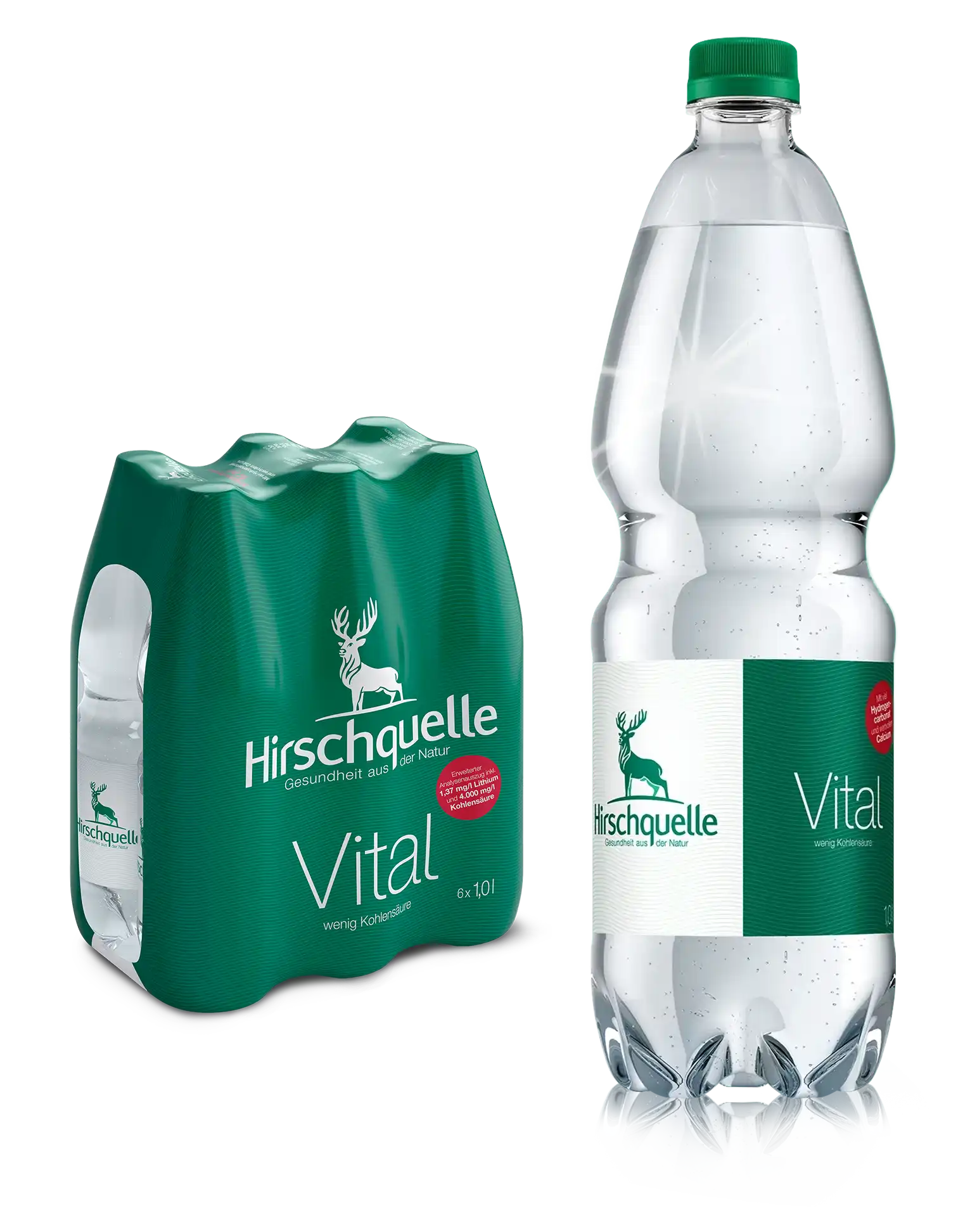 Hirschquelle Multipack 1,0 Liter